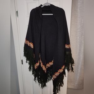 💥Sale💥Floral Fringed Shawl/Wrap/Scarf/Table Cloth